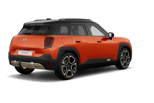 Mini Electric Aceman SE Favoured 54.2 kWh | Pakket XL | Dak en spiegelkappen in Jetblack