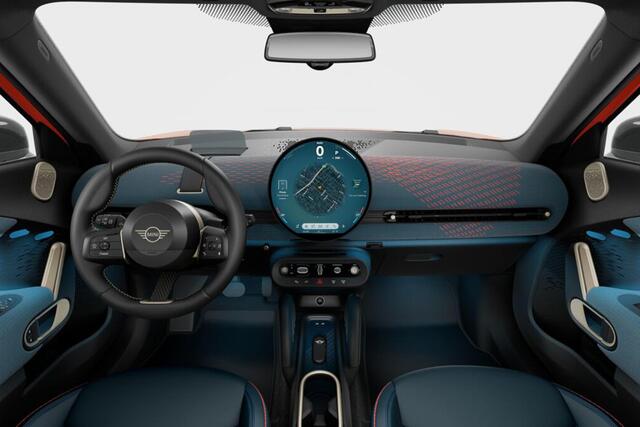 Mini Electric Aceman SE Favoured 54.2 kWh | Pakket XL | Dak en spiegelkappen in Jetblack