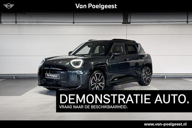 Mini Electric Aceman SE John Cooper Works 54.2 kWh | Pakket XL | Dak en spiegelkappen in Jetblack