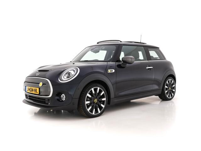 Mini Electric Mini Yours 33 kWh [ 3-Fase ] Aut.*PANO | LUXURY-LEATHER | HARMAN/KARDON-AUDIO | MATRIX-LED | KEYLESS | CAMERA | NAVI-FULLMAP | DIGI-COCKPIT | DAB | HEAD-UP | HEATED-SPORTSEATS | AMBIENT-LIGHT | CCS-FASTLOADER | 17"ALU*