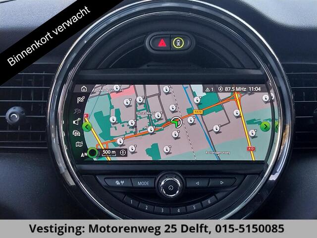 Mini Electric Mini Yours 33 kWh 1e EIG. GARANTIE TOT 8-2030 PANODAK/SCHUIFDAK. NAVIGATIE.CAMERA