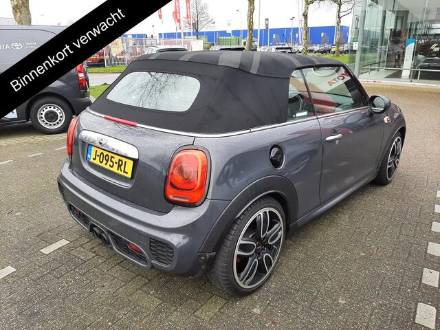 Mini John Cooper Works Mini Cabrio 2.0 Chili | 2E EIGENAAR | 12MND GARANTIE | HEAD-UP | NAVI | CRUISE ADAPTIEF |