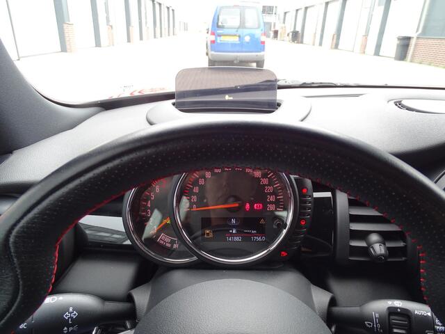 Mini John Cooper Works Mini JCW 1.5 Amsterdam editie, Sport Interieur, Multimedia, Navigatie, Head-up display, 6-bak, Airco/ECC, CruiseControl, LM-velgen, Parkeersensoren
