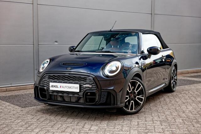 Mini John Cooper Works Mini Cabrio 2.0 S JCW Pack 18" LM velgen, digitaal dash, Leren bekleding, enz