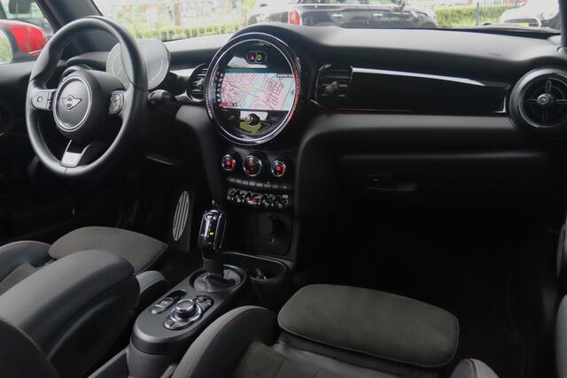 Mini John Cooper Works 2.0 JCW PACK 231PK AUT. CABRIO | LED | ACC | CAMERA | LEDER/ALCANTARA | CARPLAY | STOELVERW. |