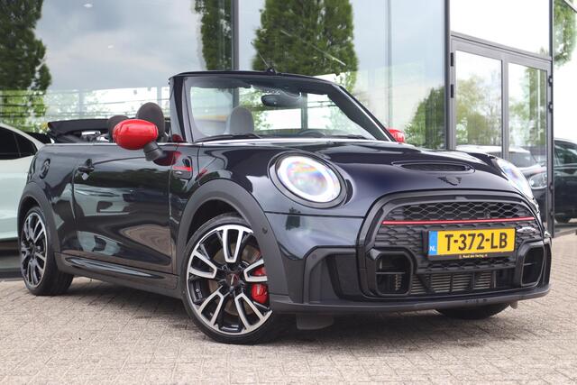 Mini John Cooper Works 2.0 JCW PACK 231PK AUT. CABRIO | LED | ACC | CAMERA | LEDER/ALCANTARA | CARPLAY | STOELVERW. |