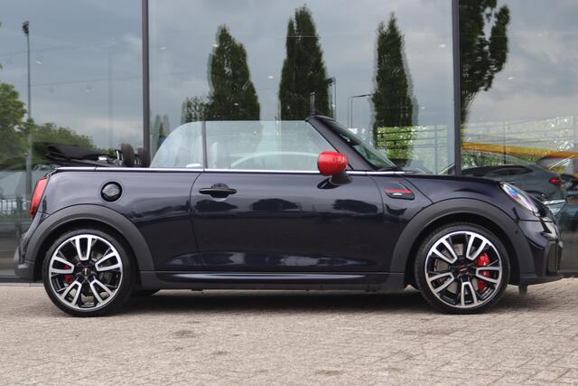 Mini John Cooper Works 2.0 JCW PACK 231PK AUT. CABRIO | LED | ACC | CAMERA | LEDER/ALCANTARA | CARPLAY | STOELVERW. |