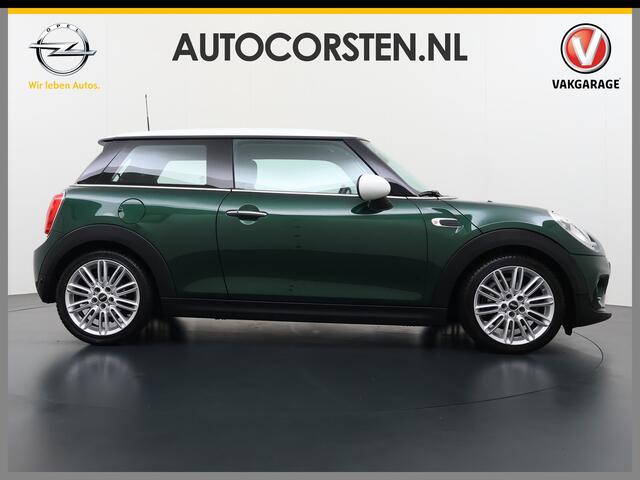 Mini John Cooper Works Mini 1.5 Chili JCW Business Turbo 136pk 1/2 Leer+Sportstoel+Verwarmd 17" Dual-ECC LED Mini-Driving-Modes PDC Teleservice Voetgangersbesch. EURO 6 Keurige Mini! slechts 47 euro wegenbelasting