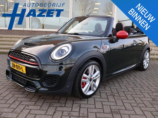 Mini John Cooper Works Mini Cabrio 2.0 JCW 231 PK REBEL GREEN | JCW STOELEN | ADAPTIVE CRUISE | ORIG. NL