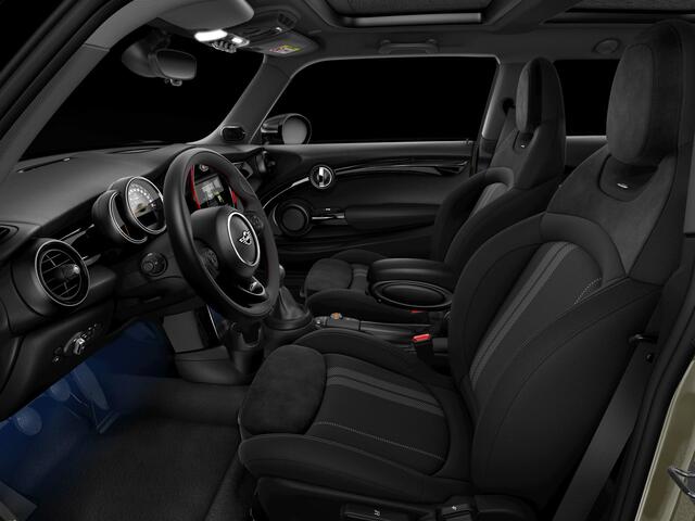 Mini John Cooper Works 3-Deurs 1.5 | JCW-Trim | Navigatie | Panorama | H&K | PDC | 17"LM | NL Auto | Emerald Grey