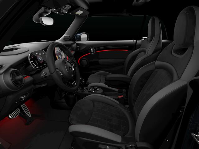 Mini John Cooper Works Cabrio 2.0 F1 Aut. | Navi | Schaalstoelen | H&K | Head-Up | Camera | 18"LM | Enigmatic Black