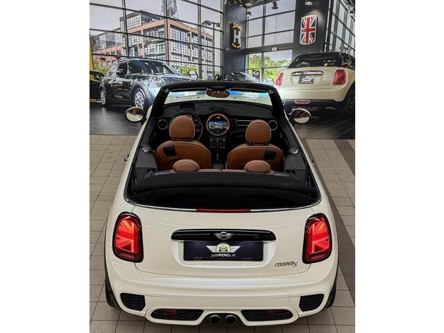 Mini John Cooper Works S CABRIO JCW-pakket AUT LEDER NAVI CAMERA 1e eig