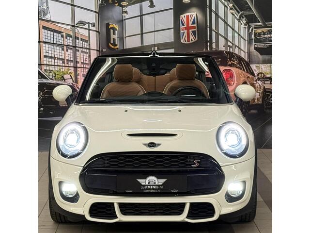 Mini John Cooper Works S CABRIO JCW-pakket AUT LEDER NAVI CAMERA 1e eig