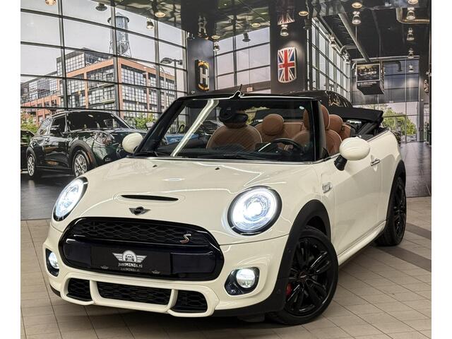 Mini John Cooper Works S CABRIO JCW-pakket AUT LEDER NAVI CAMERA 1e eig