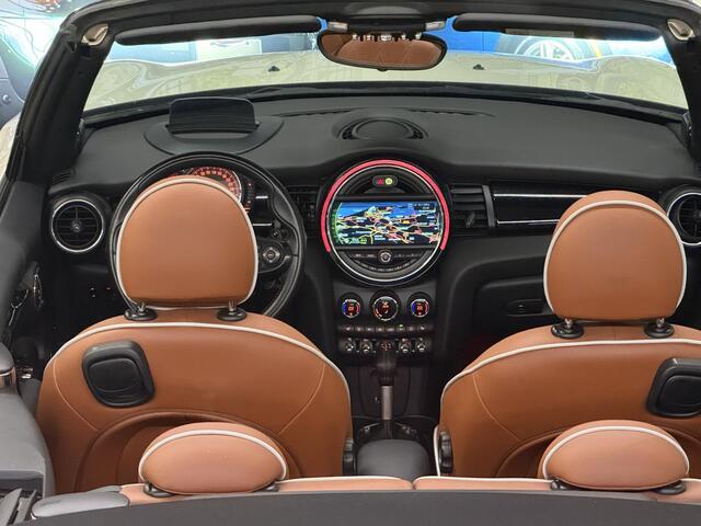 Mini John Cooper Works S CABRIO JCW-pakket AUT LEDER NAVI CAMERA 1e eig