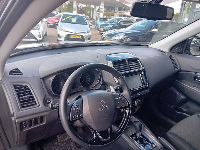 Mitsubishi ASX 2.0 Automaat, Airco(automatisch) Multimedis systeem, Carplay, Camera, Stoelverwarming, Cruisecontrol, Navigatie, Dimlicht automatisch, Regensensor, Elektrische ramen en spiegels, Schakelmogelijkheid aan stuurwiel, Nette auto, BOVAG