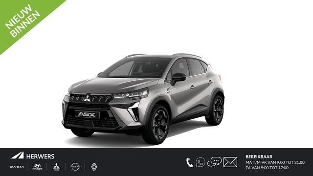 Mitsubishi ASX 1.6 HEV AT Intense+ / ¤2.500,- Registratiebonus / ¤35.090,- Rijklaarprijs / Nieuw Uit Voorraad Leverbaar / 8 Jaar Fabrieksgarantie /