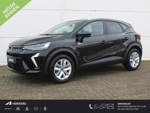 Mitsubishi ASX 1.6 HEV AT Intense / ¤2.500,- Registratiebonus / ¤32.095,- Rijklaarprijs / Nieuw Uit Voorraad Leverbaar / 8 Jaar Fabrieksgarantie /