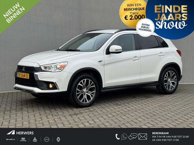 Mitsubishi ASX 1.6 Cleartec Intense / Stoelverwarming / Cruise control / Trekhaak (1200 KG) / Bluetooth / Lichtmetalen velgen