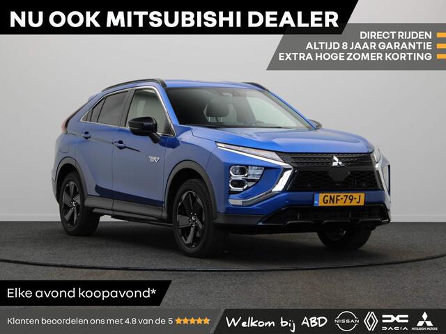 Mitsubishi ECLIPSE Cross 2.4 PHEV Black Edition | Adaptief cruise control | 360 graden camera | Stuur en stoelverwarming | DEMO voordeel |