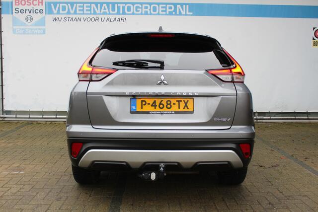 Mitsubishi ECLIPSE Cross 2.4 PHEV Intense+ | Incl. 12 maanden Garantie | Climate controle | Achteruitrijcamera | Stoelverwarming | Navigatie | Parkeersensoren V+A | Trekhaak | Bestuurdersstoel elektrisch verstelbaar | Keyless entry/start | Cruise controle | Lane assist | DA