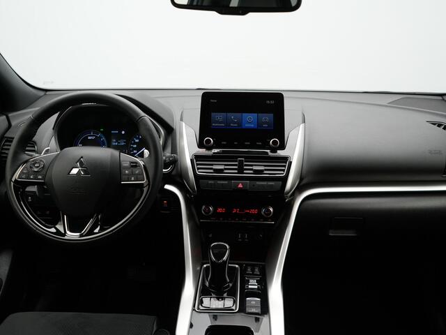 Mitsubishi ECLIPSE Cross 2.4 Business Intense+ Plug In Hybrid Dealer O.H. PHEV | Alcantara Sportstoelen Verwarmd | Adaptive Cruise | Navigatie | 360 Camera | Apple Carplay | Stoel & Stuurverwarming | DAB |