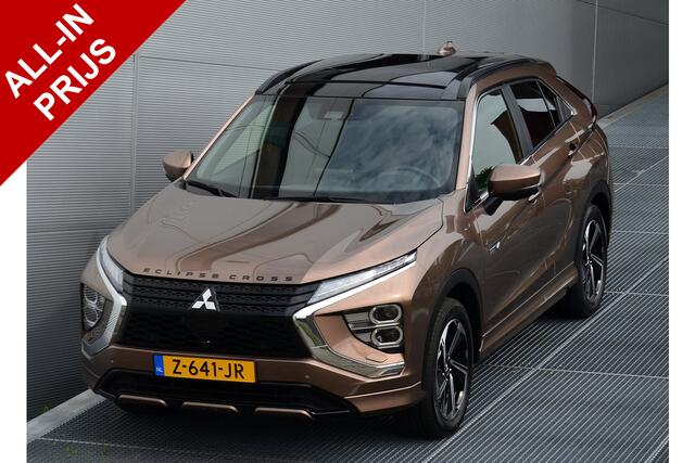 Mitsubishi ECLIPSE Cross PHEV 2.4 INSTYLE 4WD | PLUG IN HYBRID | FULL OPTIONS | ADAPTIEF CRUISE | LEER | PANORAMADAK | FABRIEKSGARANTIE TOT 01-11-2030* | ALL IN RIJKLAARPRIJS