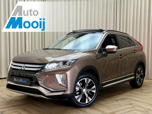 Mitsubishi ECLIPSE Cross 1.5 DI-T *Schuif-/Kanteldak* Head-Up / Leder / Keyless / 360 / Leder / Stoel-/Stuurverw. / Cruise / Navigatie / 18'' LMV