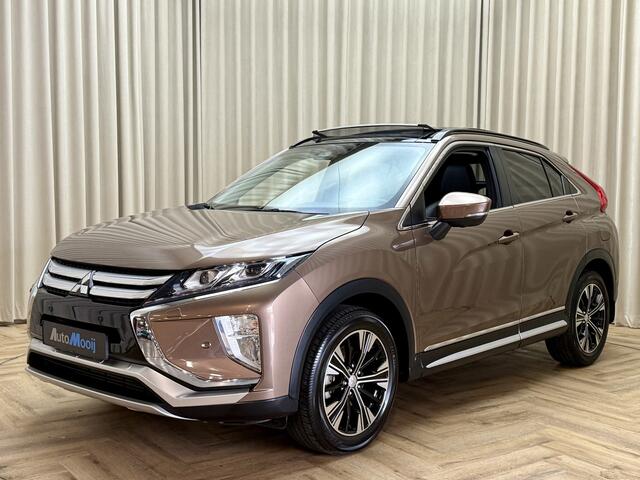 Mitsubishi ECLIPSE Cross 1.5 DI-T *Schuif-/Kanteldak* Head-Up / Leder / Keyless / 360 / Leder / Stoel-/Stuurverw. / Cruise / Navigatie / 18'' LMV