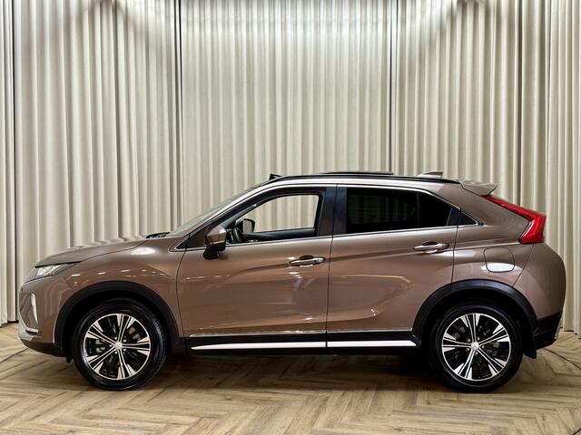 Mitsubishi ECLIPSE Cross 1.5 DI-T *Schuif-/Kanteldak* Head-Up / Leder / Keyless / 360 / Leder / Stoel-/Stuurverw. / Cruise / Navigatie / 18'' LMV