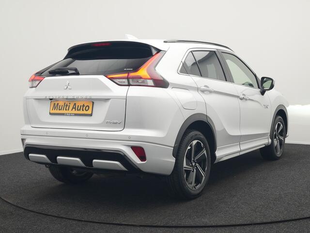 Mitsubishi ECLIPSE Cross 2.4 Intense+ Plug In Hybrid 188pk Dealer O.H. PHEV | Adaptive Cruise | 360 Camera | Stoelen & Stuur Verwarmd | Apple Carplay | Navigatie Via TomTom | Blis | Keyless | DAB |