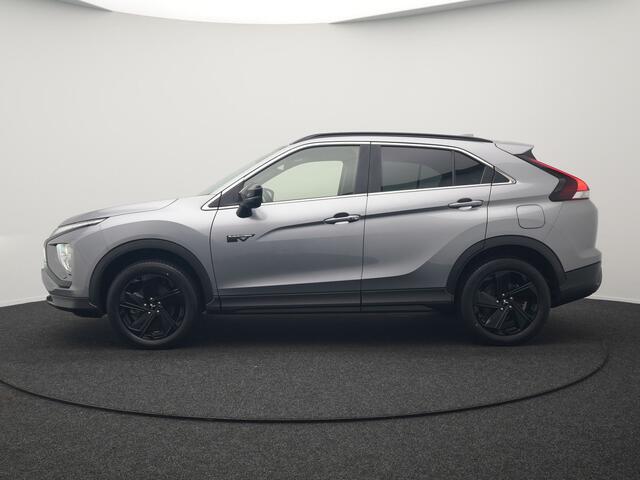 Mitsubishi ECLIPSE Cross 2.4 Black Edition Plug In Hybrid 188pk Dealer O.H. PHEV | 360 Camera | Adaptive Cruise | Alcantara Sportstoelen & Stuur Verwarmd | Blis | Keyless | Navigatie | DAB |