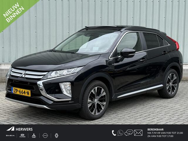 Mitsubishi ECLIPSE Cross 1.5 DI-T Instyle / Dealer onderhouden! / Panoramadak / Lederen bekleding / Stoel-/Stuurverwarming / Voorruitverwarming / Achteruitrijcamera / LED verlichting / Apple CarPlay/Android Auto /