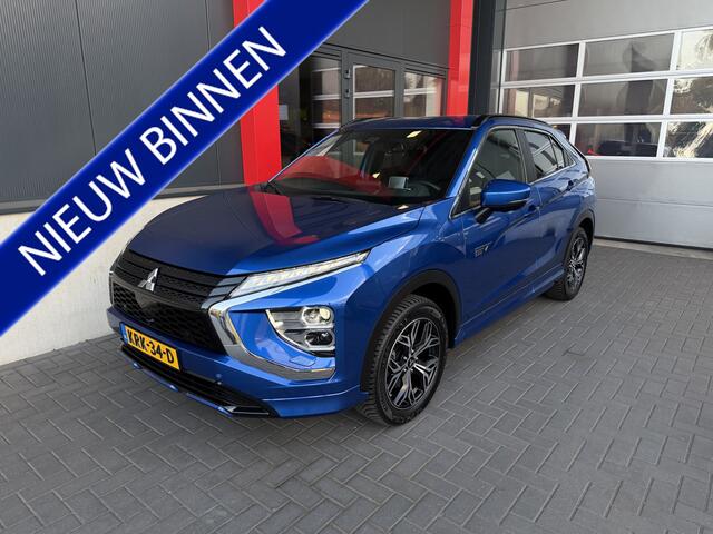 Mitsubishi ECLIPSE Cross 2.4 PHEV Black Edition HUD Leder ACC Navi 360 ° Dealer Onderhouden Standkachel Keyless entry & start Stuurverwarming Stoelverwarming voor & achter Climate PDC LM velgen BTW auto