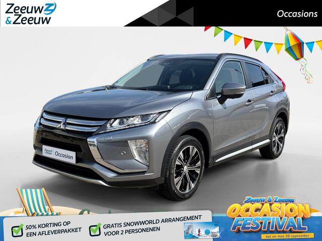 Mitsubishi ECLIPSE Cross 1.5 DI-T First Edition | Camera | Cruise | Stoel, Stuur en voorruit verw |