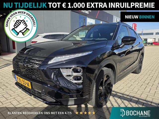 Mitsubishi ECLIPSE Cross 2.4 PHEV Black Edition | 360° Camera | Navigatie | Stoel en stuurverwarming |