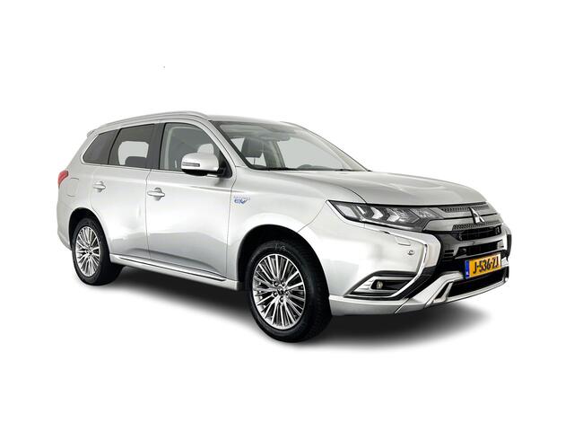 Mitsubishi OUTLANDER 2.4 PHEV Intense (INCL.BTW) *FULL-LED | 1/2LEATHER-MICROFIBRE | COMFORT-SEATS | APP.CONNECT | CAMERA | KEYLESS | DAB+ | ECC | PDC | CRUISE | TOWBAR | 18''ALU*
