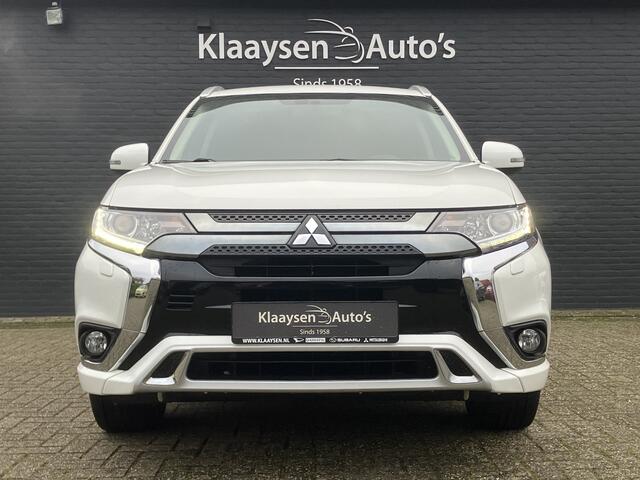 Mitsubishi OUTLANDER 2.4 PHEV 225 pk Intense+ 4WD AUT. | dealer onderhouden | navigatie | trekhaak | leder/alcantara | camera