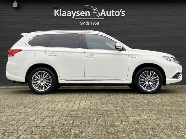 Mitsubishi OUTLANDER 2.4 PHEV 225 pk Intense+ 4WD AUT. | dealer onderhouden | navigatie | trekhaak | leder/alcantara | camera