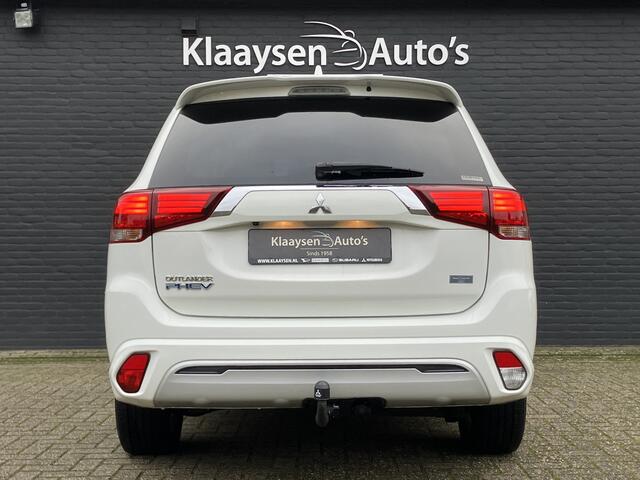 Mitsubishi OUTLANDER 2.4 PHEV 225 pk Intense+ 4WD AUT. | dealer onderhouden | navigatie | trekhaak | leder/alcantara | camera