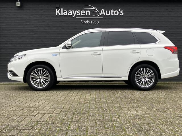 Mitsubishi OUTLANDER 2.4 PHEV 225 pk Intense+ 4WD AUT. | dealer onderhouden | navigatie | trekhaak | leder/alcantara | camera