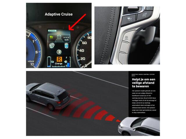 Mitsubishi OUTLANDER 2.4 PHEV 4WD Instyle Schuifdak/Adaptive/Trekhaak