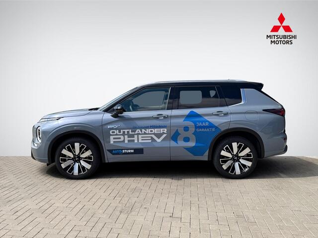 Mitsubishi OUTLANDER 2.4 PHEV Instyle+ | Panoramadak | Nappa Leder | Premium Audio | Stoelventilatie + -Verwarming | Head-Up Display | Geheugenstoel | Rijklaarprijs!