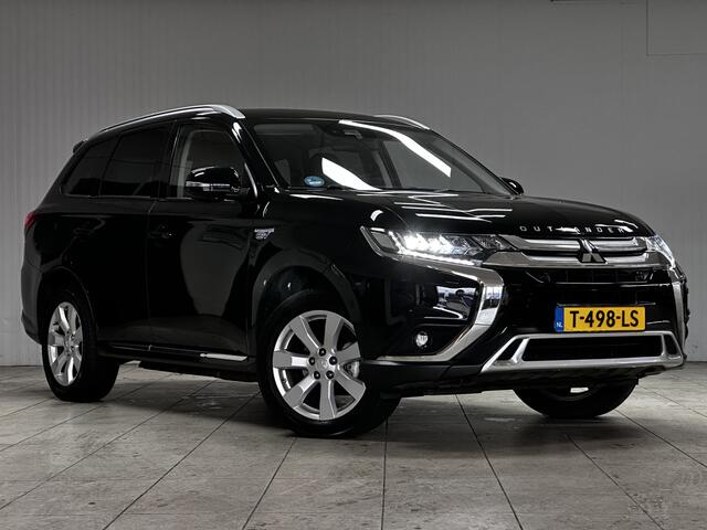 Mitsubishi OUTLANDER 2.4 PHEV Intense+/ DEALER ONDERHOUDEN!/ Trekhaak/ Camera/ LED Koplampen/ Lane-Assist./ Apple + Android/ Adaptive Cruise/ Half-Leder/ 18'' LMV/ Keyless/ DAB+/ Stoelverw./ PDC V+A/ Extra getint glas.