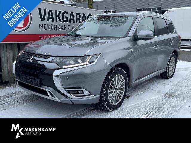 Mitsubishi OUTLANDER 2.4 PHEV Instyle 18"/Trekhaak/LED/Leder/Zonnedak/Stoel + stuurverwarming/Dodehoek/PDC v+a/360 Camera/Apple Carplay & Android Auto