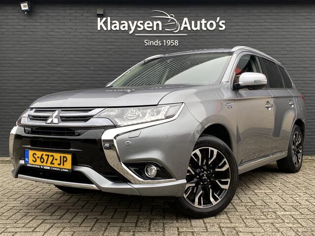 Mitsubishi OUTLANDER 2.0 PHEV Instyle+ 204 pk 4WD AUT. | navigatie | schuifdak | trekhaak | leder interieur | elektr. a. klep | stoel/stuurvw.