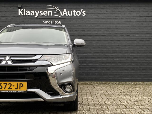 Mitsubishi OUTLANDER 2.0 PHEV Instyle+ 204 pk 4WD AUT. | navigatie | schuifdak | trekhaak | leder interieur | elektr. a. klep | stoel/stuurvw.