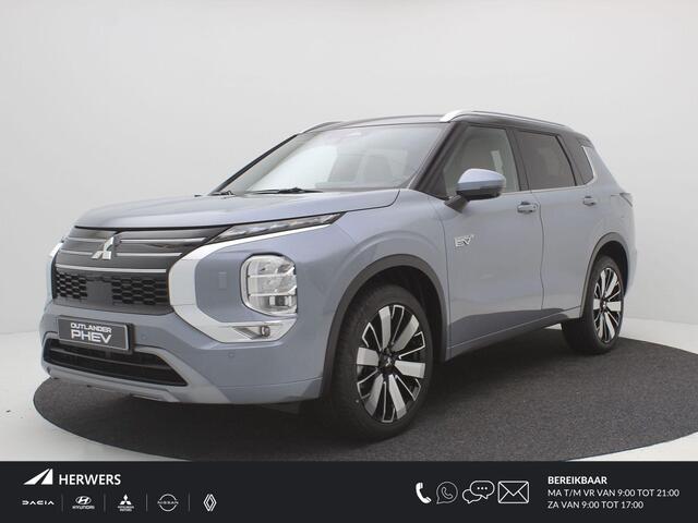 Mitsubishi OUTLANDER 2.4 PHEV Instyle+ / ¤6.000,- Introductievoordeel / Rijklaarprijs / Elektrische Range 86 KM WLTP / 1600KG Trekgewicht / 8 Jaar Fabrieksgarantie / Two-Tone kleuren combinatie /