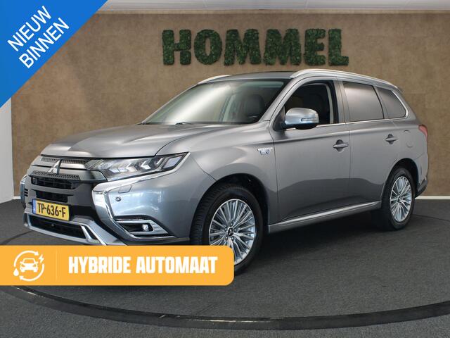 Mitsubishi OUTLANDER 2.4 PHEV Intense+ - ORIGINEEL NEDERLANDSE AUTO - PLUG IN - VIERWIELAADNDRIJVING - PARKEERSENSOREN VOOR/ ACHTER - OPEN DAK - DODEHOEK DETECTIE - 2 LAADKABELS - HALF LEDEREN BEKLEDING - VOORSTOELEN VERWARMD - STUUR VERWARMD - MICHELIN 4 SEIZOENENBANDEN
