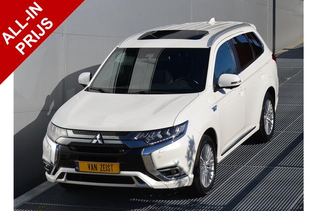 Mitsubishi OUTLANDER PHEV 2.4 INSTYLE 4WD | PLUG IN HYBRID | FULL OPTIONS | SoH 77% | SCHUIFDAK | ADAPTIEF CRUISE | TREKHAAK 1500KG | FABRIEKSGARANTIE TOT 02-09-2028* | ALL IN RIJKLAARPRIJS